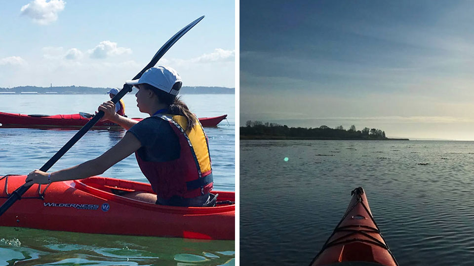 Nyd en unik naturoplevelse i kajak på en fjordsafari i Lammefjorden